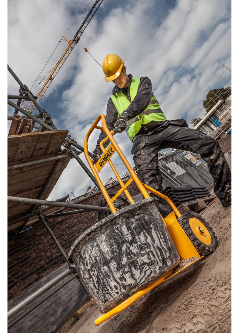 DEWALT Steel Hand Truck 400 Kg Loadi Capacity with Large Base Plate and Heavy DutPU Wheels - Image 3