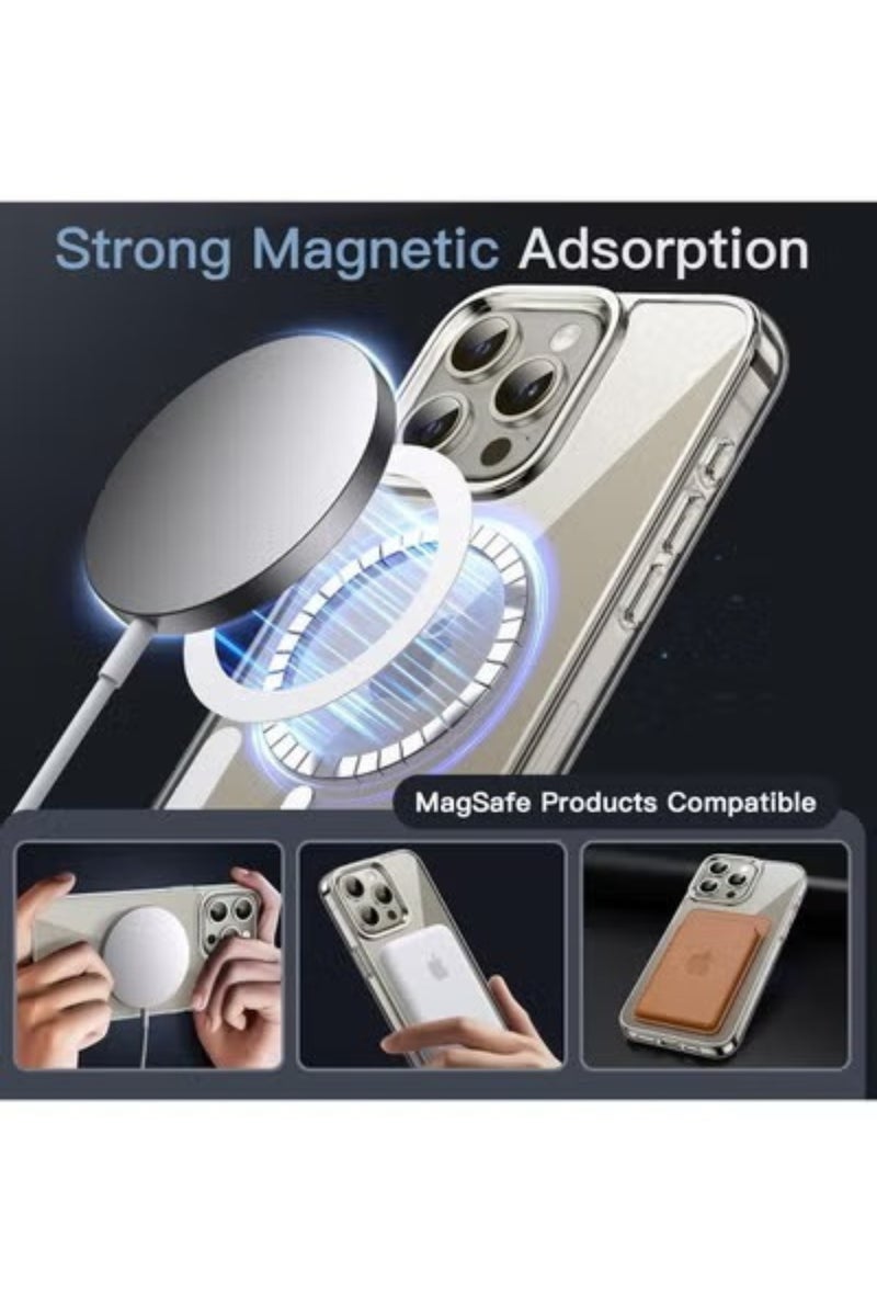 iPhone 16 Pro Max Back Cover Case – Slim Fit Shockproof Pouch with Soft Grip-Stylish & Durable Phone Case for Everyday Use  - Image 2
