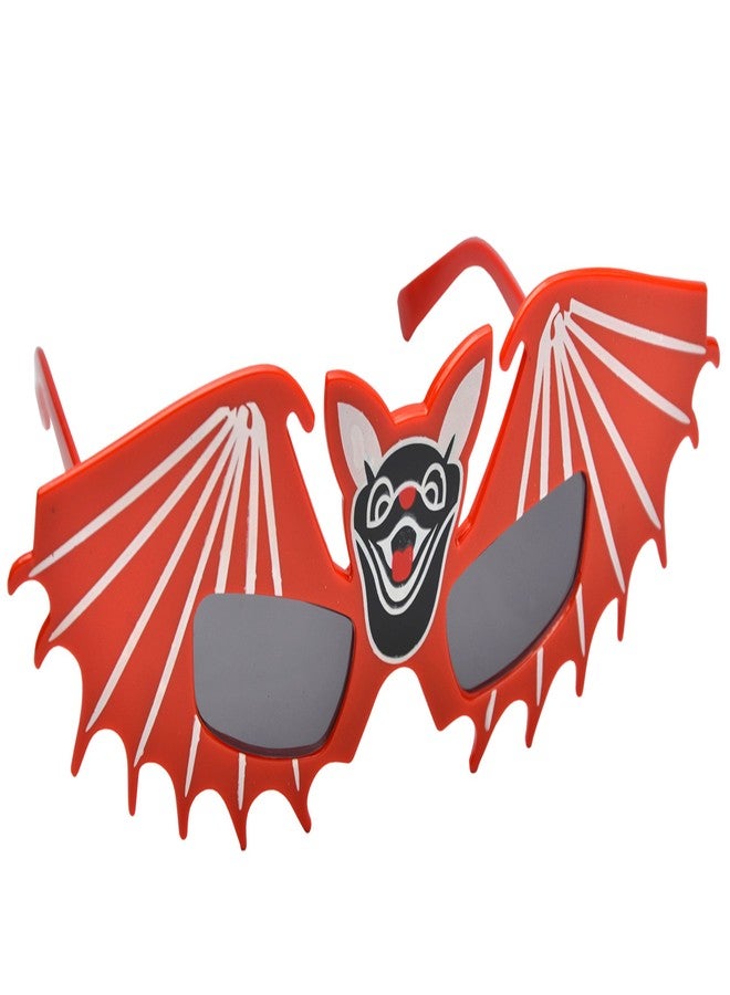 Atpata Funky Bat Red Party Goggle, medium