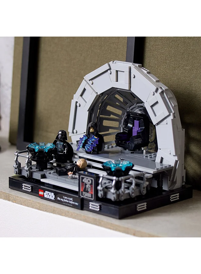 LEGO Star Wars Emperor’S Throne Room Diorama 75352 Creative Building Set For Adults; Collectible, Brick-Built Scene For Display; A Fun Birthday Gift Idea For Fans (807 Pieces)