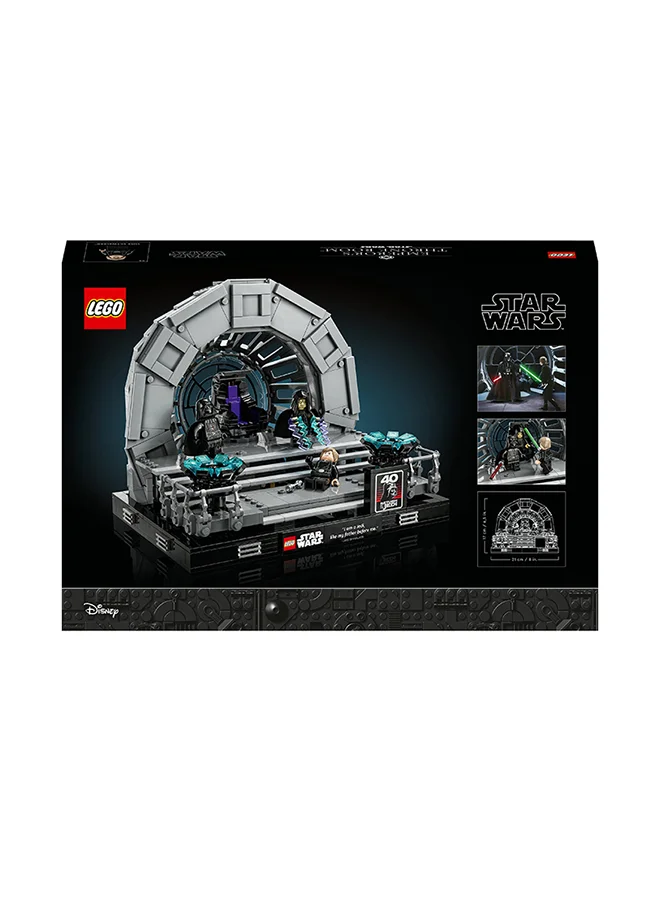 LEGO Star Wars Emperor’S Throne Room Diorama 75352 Creative Building Set For Adults; Collectible, Brick-Built Scene For Display; A Fun Birthday Gift Idea For Fans (807 Pieces)