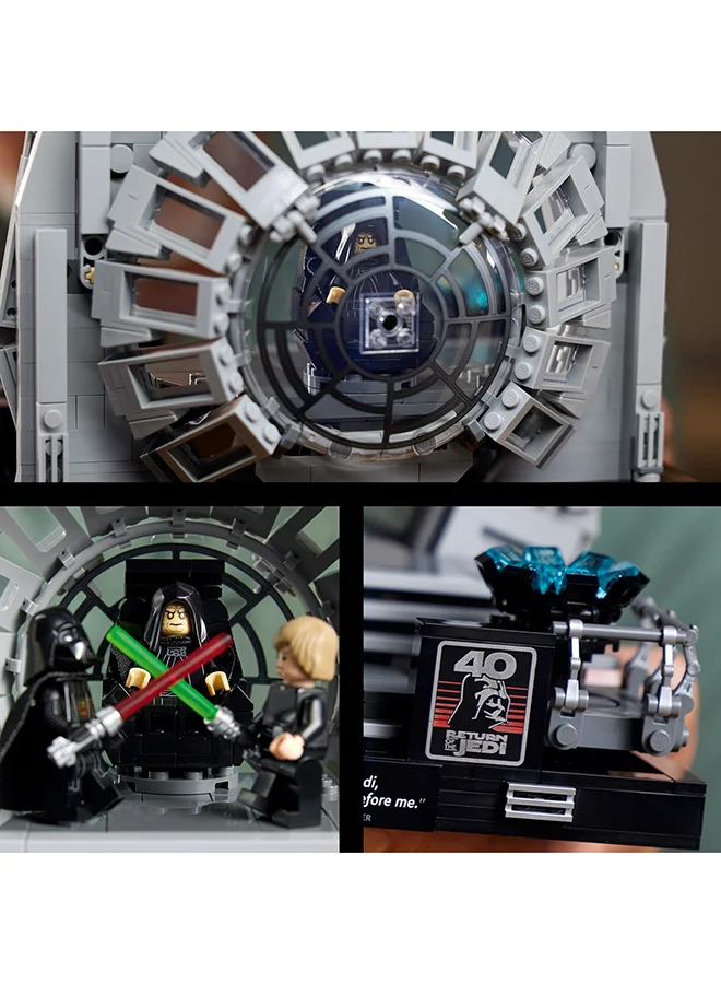 LEGO Star Wars Emperor’S Throne Room Diorama 75352 Creative Building Set For Adults; Collectible, Brick-Built Scene For Display; A Fun Birthday Gift Idea For Fans (807 Pieces)