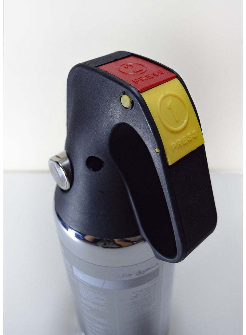 Micronisus Automotive Solutions Chrome Fire Extinguisher 1Kg with Smart Clip - Image 3