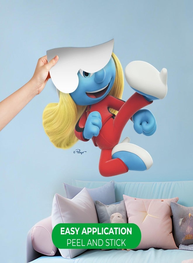 EGD The Smurfs Peel and Stick Wall Decal - EGD X The Smurfs Series - Prime Collection - Baby Girl or Boy - Nursery Wall Decal for Baby Room Decorations (Wide 20"x 20" Height) - Image 2