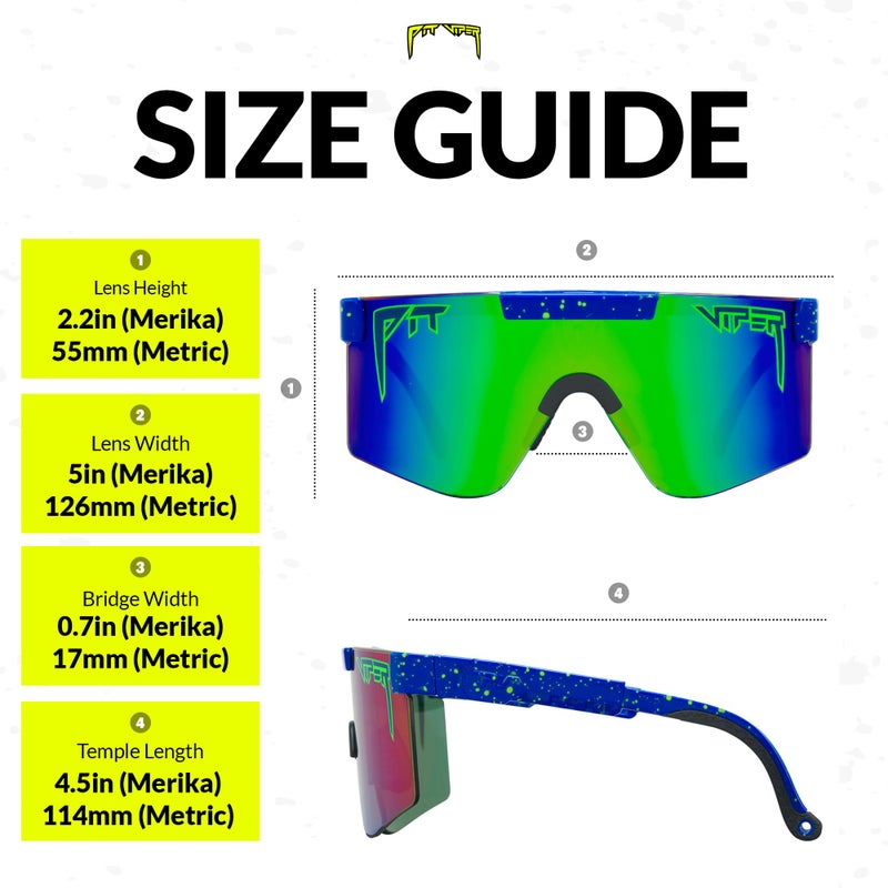 Pit Viper Sunglasses I Juniors for Kids Age 3-8 I Indestructible Frame I No Slip Grip for Perfect Fit I Sunglass Micro Fiber Bag & Sunglasses Straps I Blue Lens, Blue Frame - Image 2