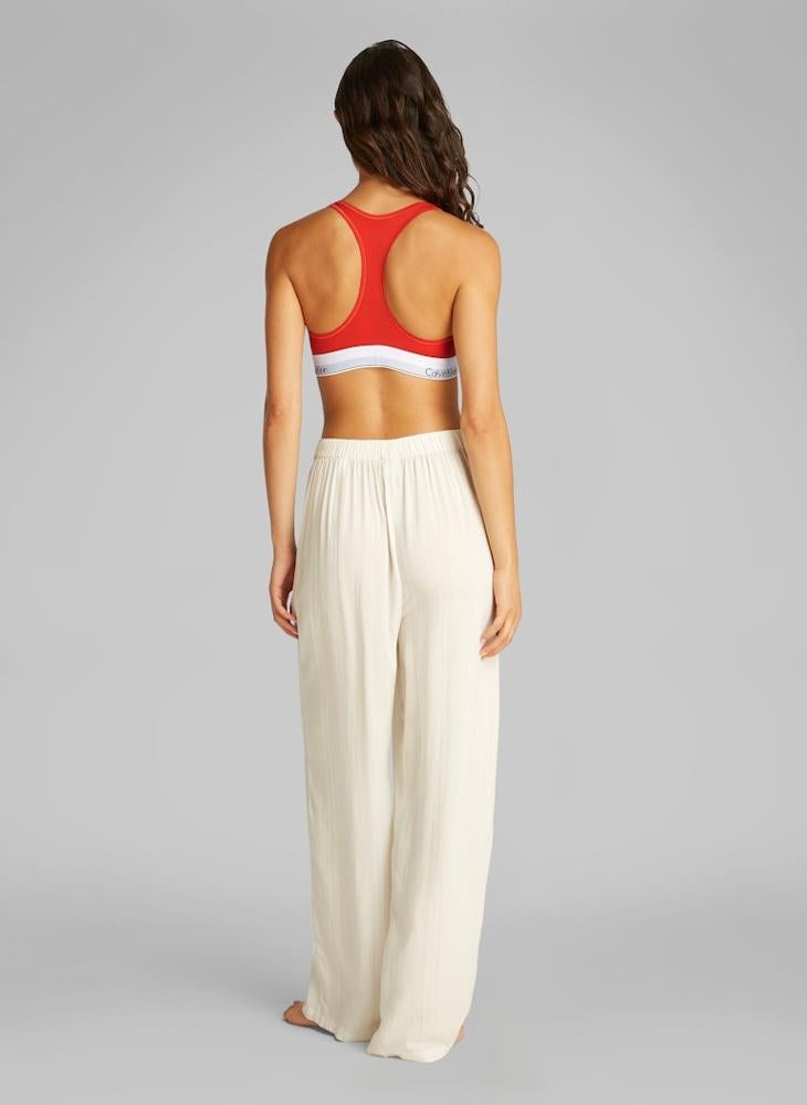CALVIN KLEIN Logo Unlined Bralette - Image 2