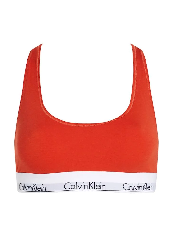 CALVIN KLEIN Logo Unlined Bralette