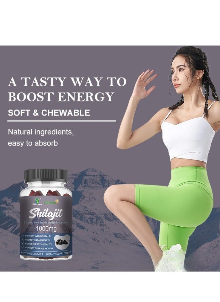 Wins Town Shilajit Resin, Pure Natural Shilajit Catnip Gummies, Harmless Energy Booster Shilajit Mineral, Safe Effective Healthy Dietary Supplements For Immune System Satmina  - Image 2