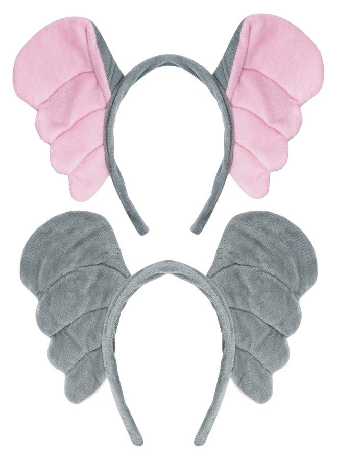 Dxhycc Grey Elephant Costume Set Elephant Ears Headband Bow Tie Tail Tutu for Animal Fancy Costume Kit Halloween Cosplay Party - Image 4