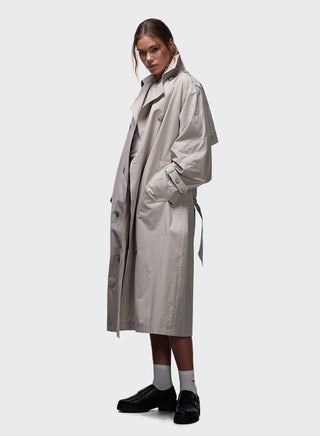 Topshop longline trench coat in stone - STONE - pzsku/Z354616077F0D9A58C175Z/45/_/1726467510/c5fd44cb-c61e-4c18-843d-8ff71e9dc267