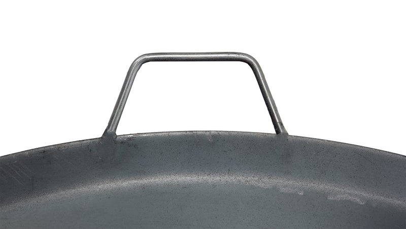 Fiesta Brands Extra Large Comal Para Tortillas Grandes Redondo for Tortillas y Quesadilla Carbon Steel Heavy Duty Metal Handle (25 In) - Image 3