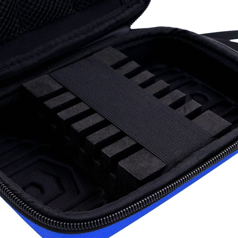 CUESOUL BEAST Dart Case Big Darts Carrying Storage for Steel Tip/Soft Tip darts and Accessories-Blue - Image 5