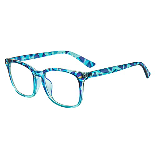 MAXJULI Blue Light Blocking Glasses,Computer Reading/Gaming/TV/Phones Glasses for Women Men(Blue Tortoise) - Image 2