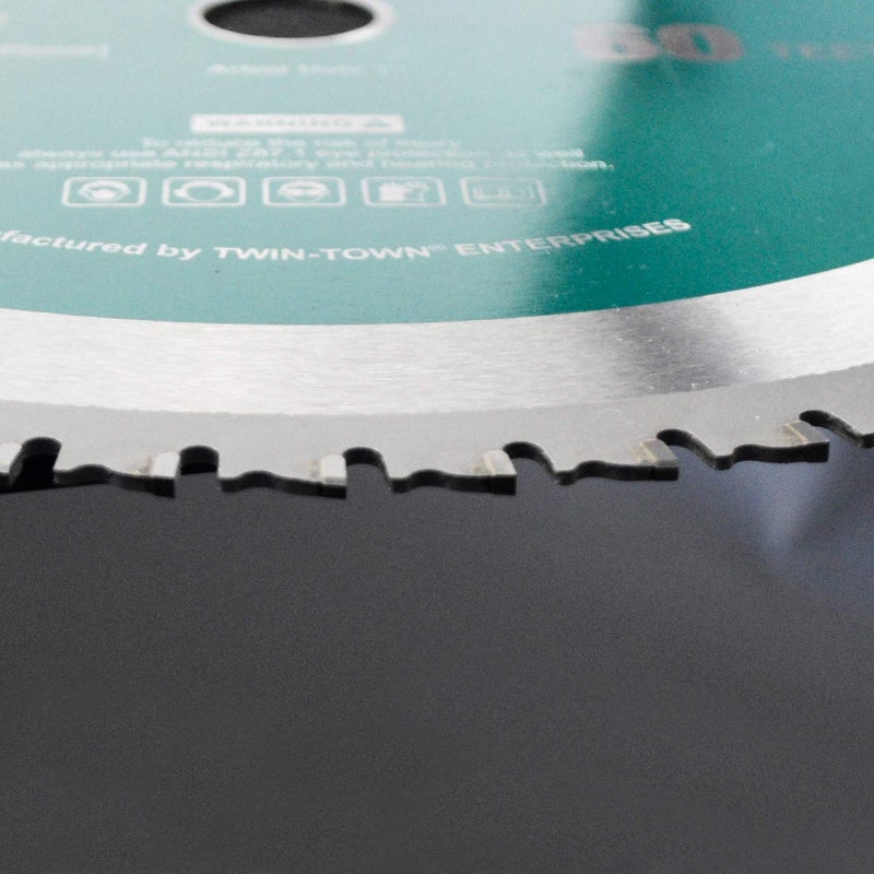 TOMAX 12 Inch 60 Tooth Industrial Level Steel and Ferrous Metal Saw Blade with 1 Inch Arbor - Image 2