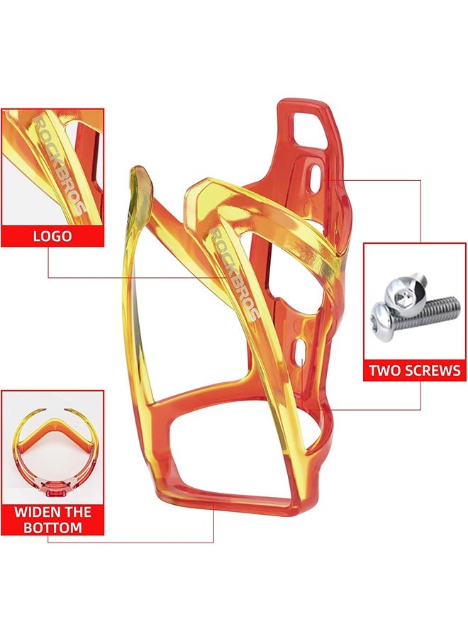 Rockbros - Bike Water Bottle Holder Ultra-Light Bicycle Bottle Cages With Screws Tool, Universal Bike Cup Holder Rack For Road Mtb Bikes… - Image 1