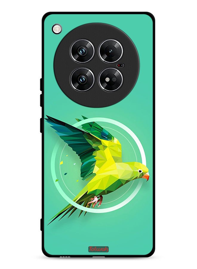 Tolwak Infinix Zero 40 Protective Case Cover Parrot Abstract Art - Image 1
