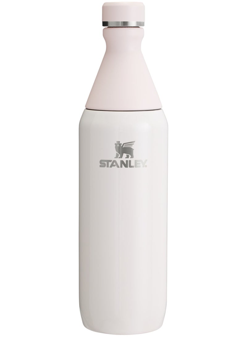 ستانلي زجاجة سليم طوال اليوم 20 أونصة | قم بلف الغطاء بختم مانع للتسرب | تصميم نحيف للسفر وصالة الألعاب الرياضية | ستانلس ستيل معزول | خالية من مادة BPA - Image 1