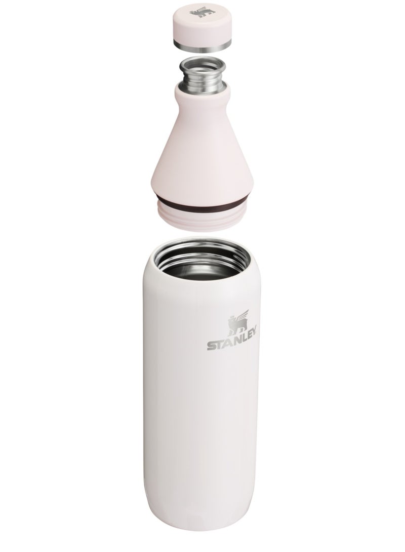 ستانلي زجاجة سليم طوال اليوم 20 أونصة | قم بلف الغطاء بختم مانع للتسرب | تصميم نحيف للسفر وصالة الألعاب الرياضية | ستانلس ستيل معزول | خالية من مادة BPA - Image 3