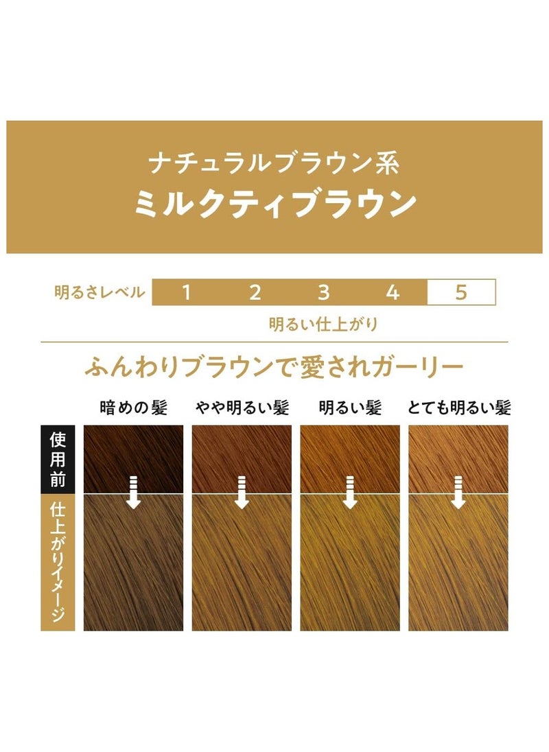 KAO Liese Bubble Hair Colour ,Milktea Brown  - Image 2