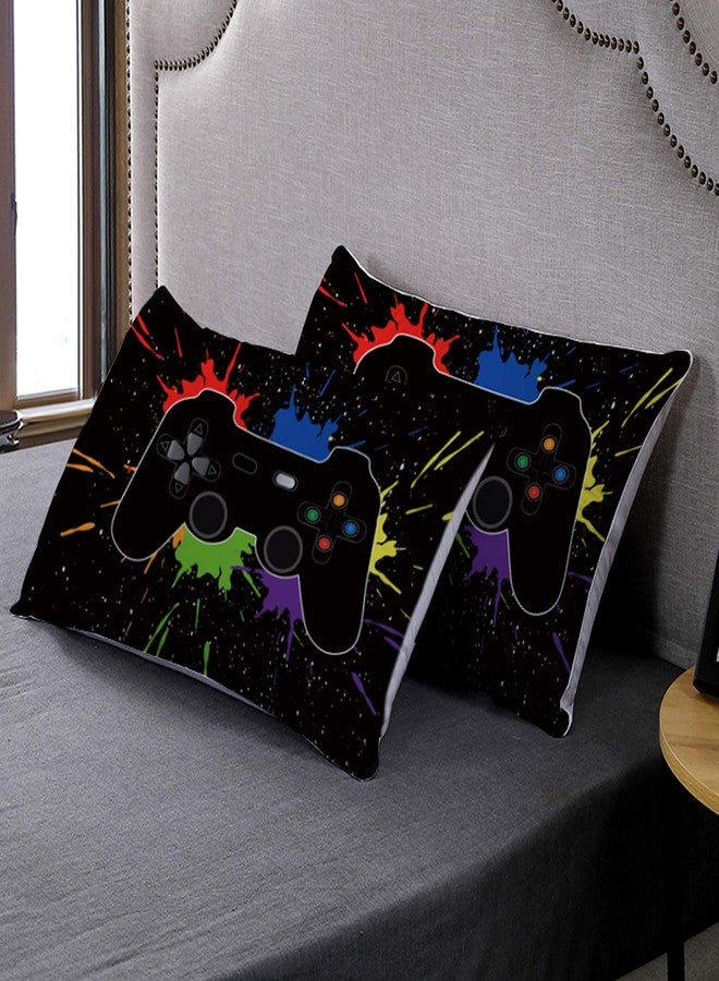 AILONEN Gamer Bedding Set for Boys, Twin Size Gaming Duvet Cover with 2 Pillow Shams - Image 4