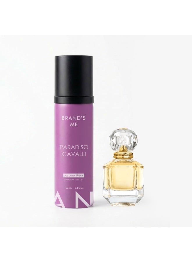 معطر الجسم والشعر باراديس كفالي، 100 مل