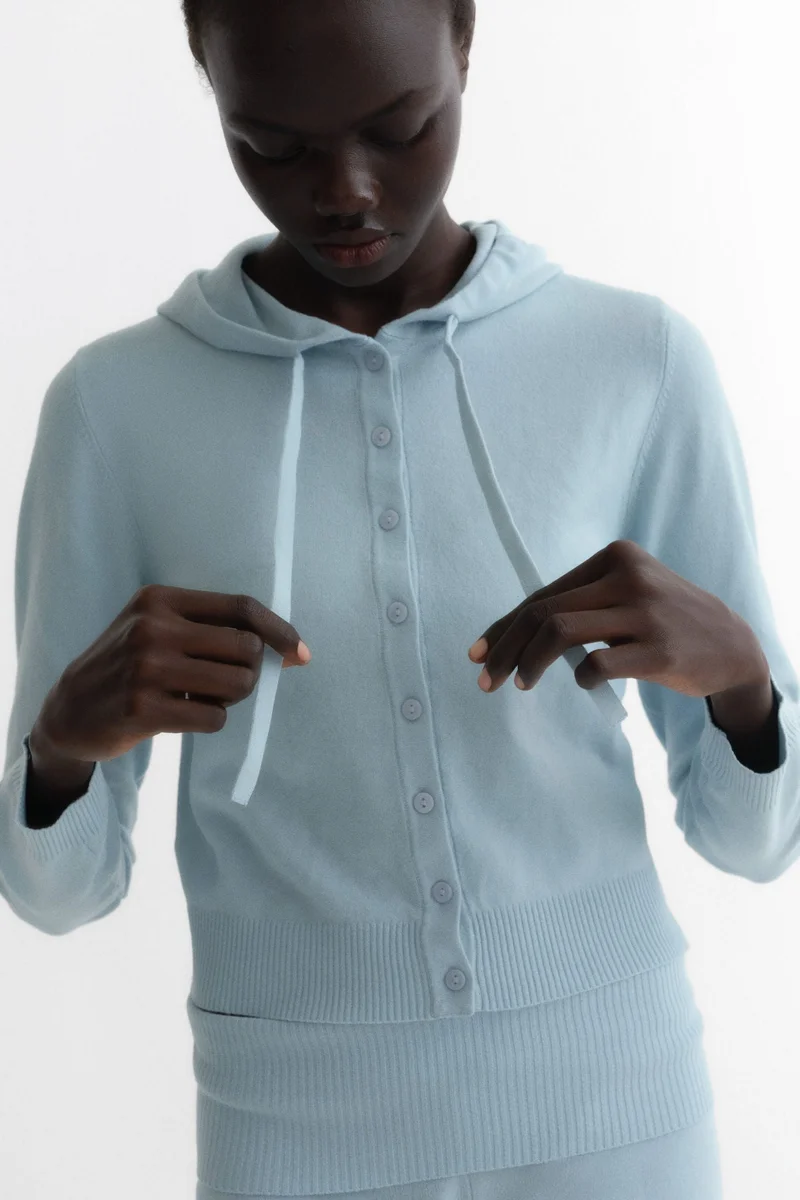 اتش اند ام كارديغان بغطاء رأس