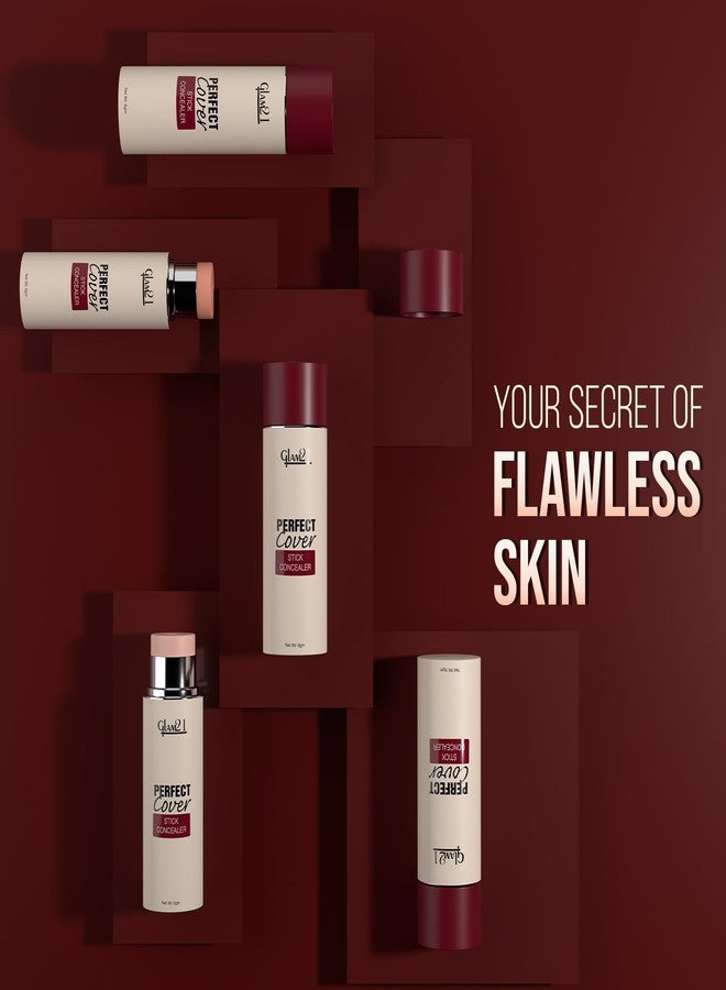 Glam 21 Glam21 Perfect cover stick concealer| Waterproof Concealer With Full Coverage |Easily Blendable Concealer | CreamyTexture | Matte Finish | Weightless and breathable Formula | Long Lasting| Sun Sand| 6gm - Image 5