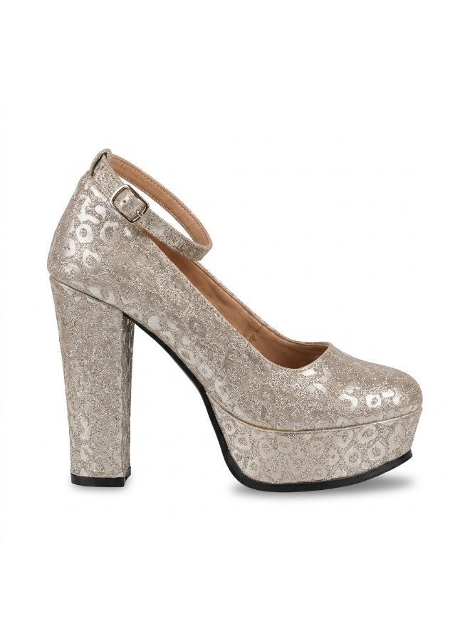 Vbranda A distinctive evening shoe blending luxury and comfort.C-121-GOLD - Image 3