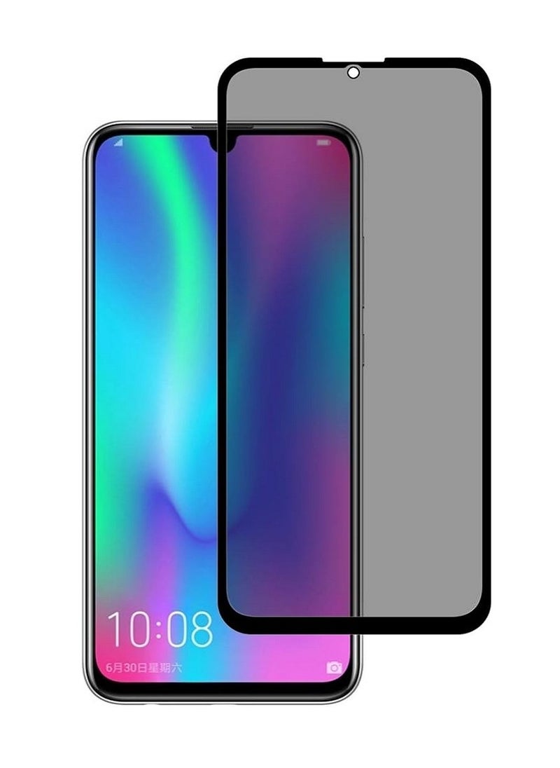 Super Tempered Glass Screen Protector Anti-Spy Privacy Designed For Honor 10 Lite Full Glue Edge to Edge Full Screen Coverage And Bubble Free - Image 1