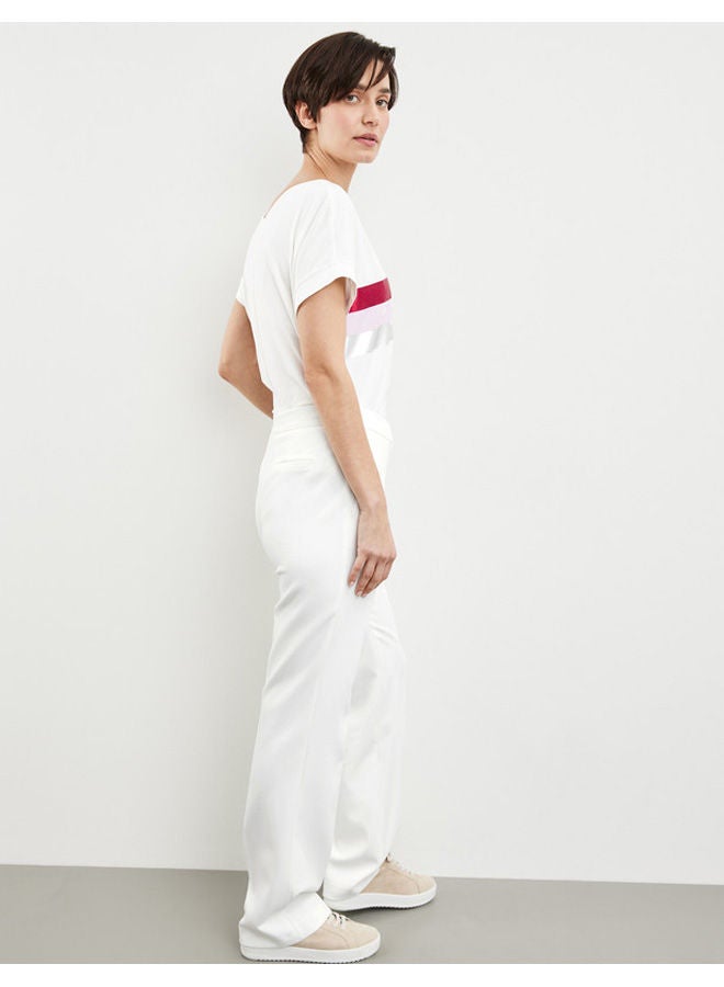 GERRY WEBER Classic trousers with pressed pleats  - Image 2