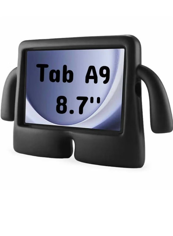 دريمزون لهاتف سامسونج جالاكسي تاب A9 مقاس 8.7 بوصة، حافظة iBuy للأطفال، غطاء واقٍ مضاد للصدمات للأطفال (أسود)