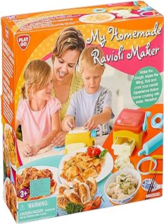 Playgo My Homemade Ravioli Maker, 3 Years & Above, Multi Color, 6355