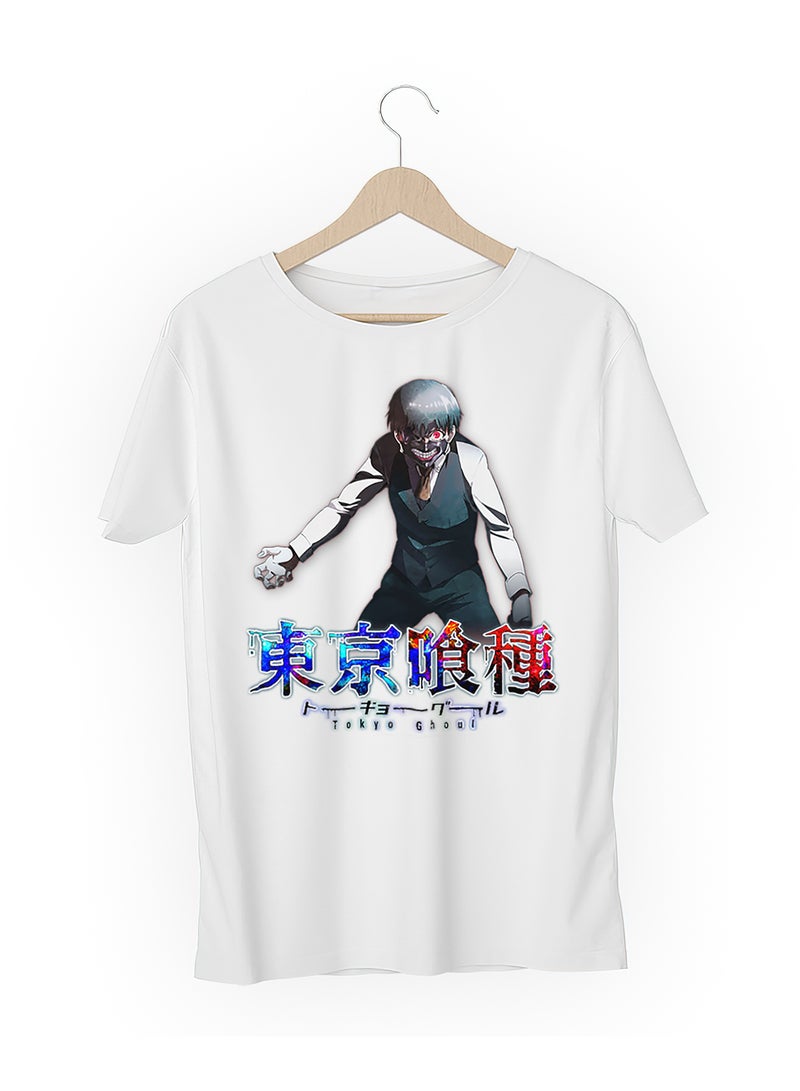 Fashion World Cotton T-shirt Printed with High-quality Anime Tokyo Ghoul - Image 3