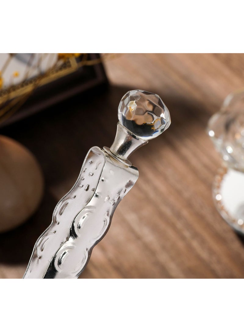 ملقط بخور 5.9 بوصة - مقبض زهري عتيق - Image 2