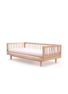 Al Home Kids Bed: 120x200x140 Wood, Beige by Alhome - 110112813 