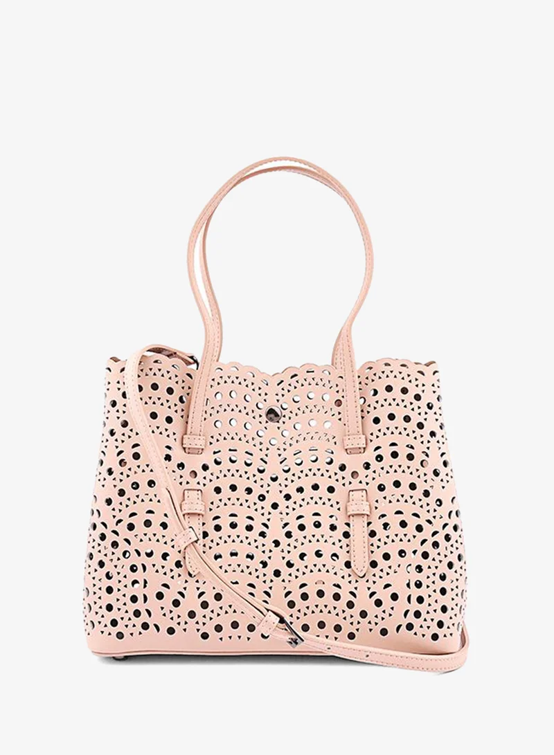Cuple Women’s Woven Tote Bag Set