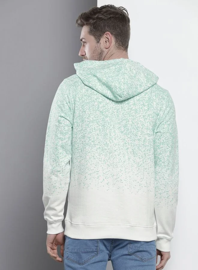 The Indian Garage Co  The Indian Garage Co Men Regular Fit Abstract Round Neck Full Sleeves Sweatshirt  | Best Price UAE