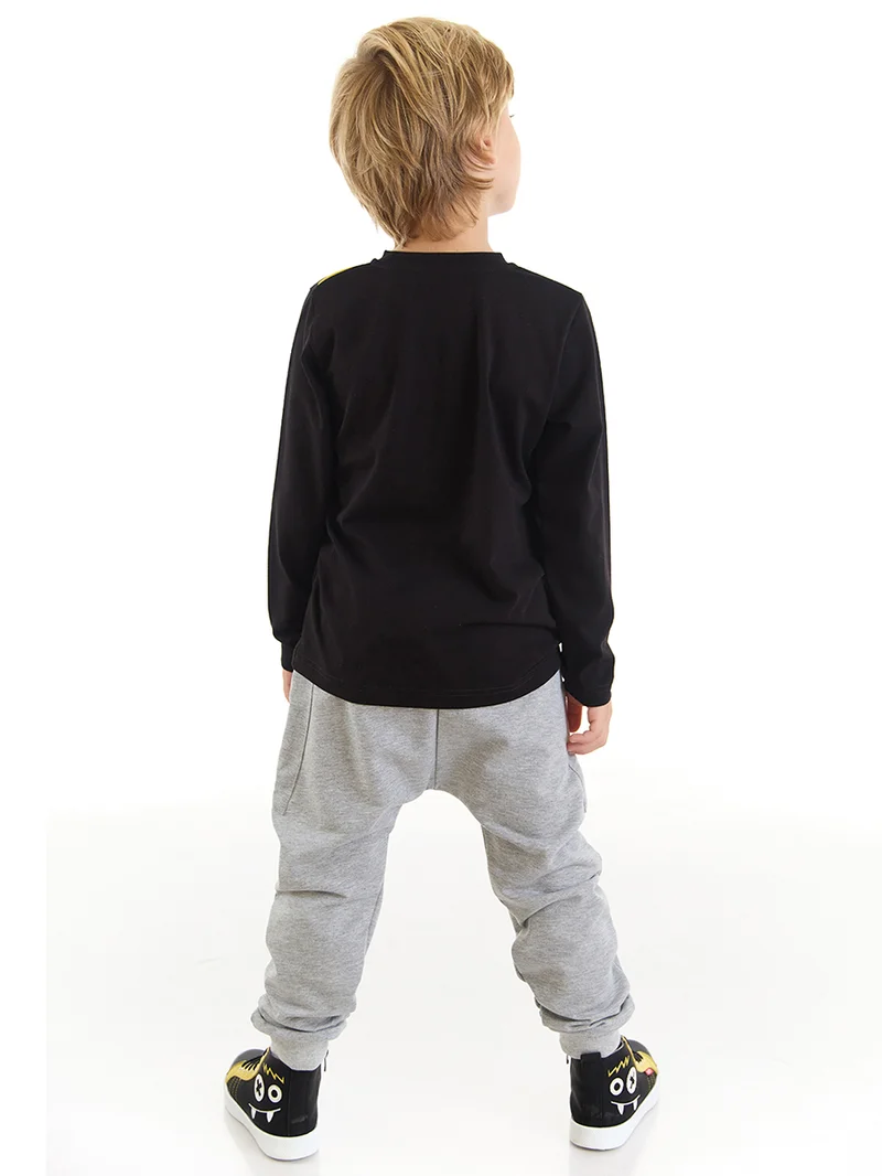 دينوكيدس طقم تي شيرت وبنطلون زاب بوي