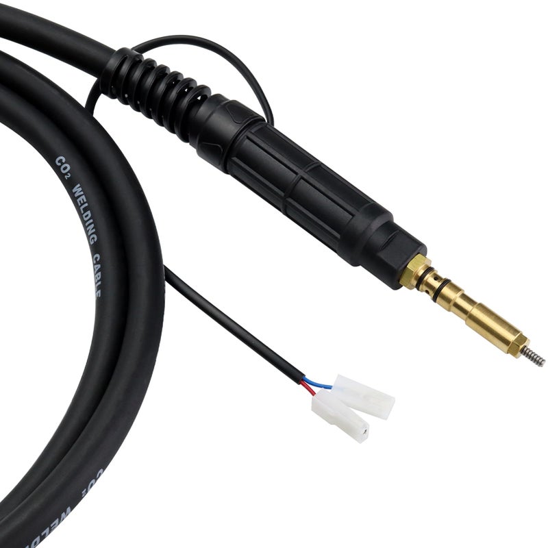 Zinger Mig Welding Gun Torch Welder for Hobart H-10/195957 H100S2-10/245924,Replacement Fits Hobart Handler 135/140/175/180/187,100A 10ft MIG Welder for Hobart with .030" .035" Tip-Nozzle-Diffuser - Image 3