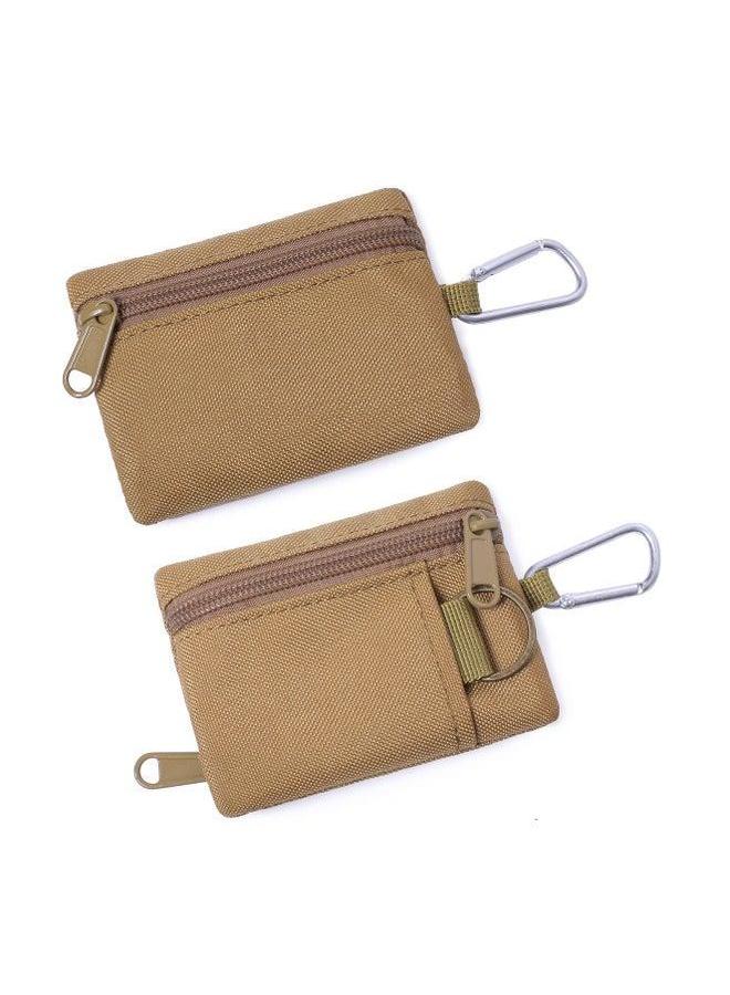 Generic Outdoor Mini Card Bag Multi Kinetic Bank Coin Collection Wallet-Color:Black-Capacity:Below 20L - Image 5