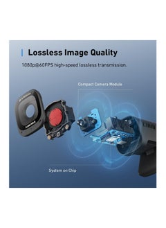 AnkerWork AnkerWork C310 4K Webcam for PC, 12 Megapixel, AI Auto Focus, AI Framing, AI Noise Canceling Mic, Built-In Privacy Cover, Adjustable FOV, 1080p@60FPS HDR, USB Webcam for Video Calls and Livestreams  - Image 4