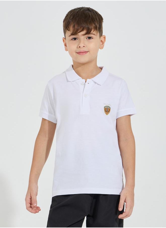 Regular Fit Polo T-Shirt with Embroidered Badge Detail - pzsku/Z35476FE7647298ACED92Z/45/_/1728492736/172c23b6-449d-4489-baa8-270bf41ac7ab