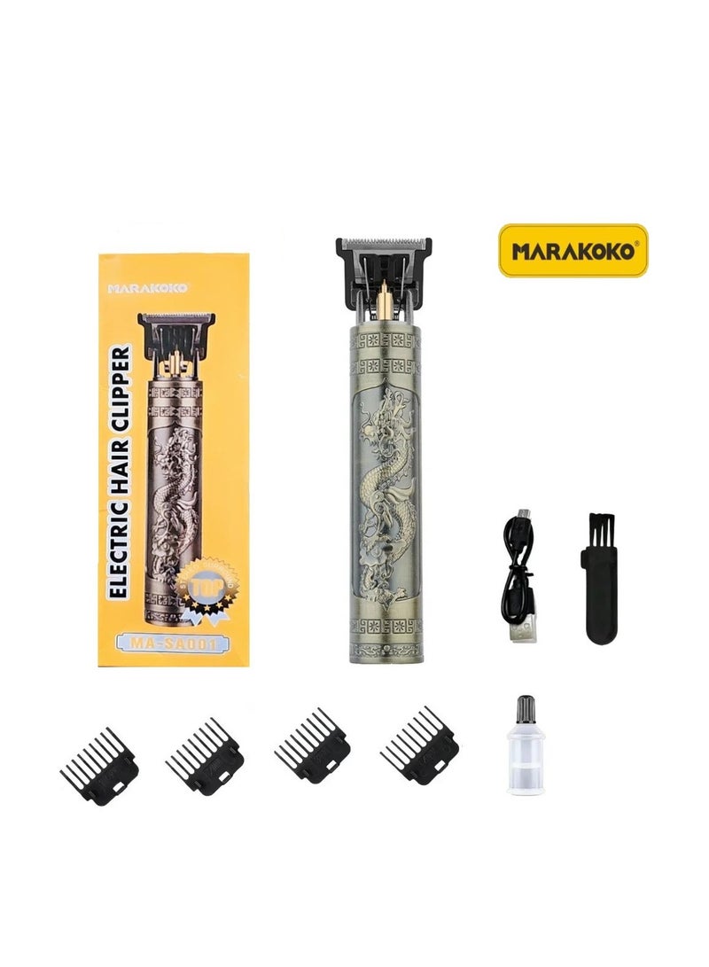 Marakoko shaving machine for men. Men's shaver with ultra-short teeth that doesn't hurt the scalp. Powerful hair trimmer for sensitive areas. Shaver for all hair types, whether soft or coarse. trimmer for men or women, suitable for both men & women. High-performancehair cutting machine. beard trimmer for men, elegant size and shape for beard grooming.  - Image 1