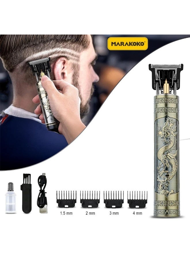 Marakoko shaving machine for men. Men's shaver with ultra-short teeth that doesn't hurt the scalp. Powerful hair trimmer for sensitive areas. Shaver for all hair types, whether soft or coarse. trimmer for men or women, suitable for both men & women. High-performancehair cutting machine. beard trimmer for men, elegant size and shape for beard grooming.  - Image 4