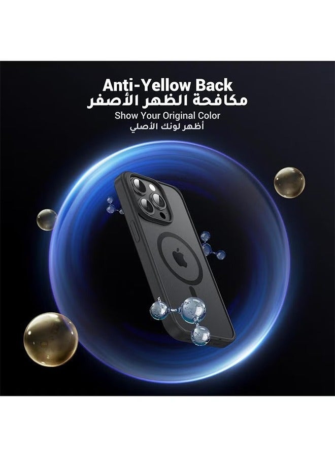 X-level iPhone 14 Pro Max Magsafe Case Supports Magnetic Wireless Charging【Shockproof Military-Grade Protection】Anti-Fingerprints Anti-Scratch, Slim Never Yellowing Magnetic iPhone 14 Pro Max Back Cover - Image 2