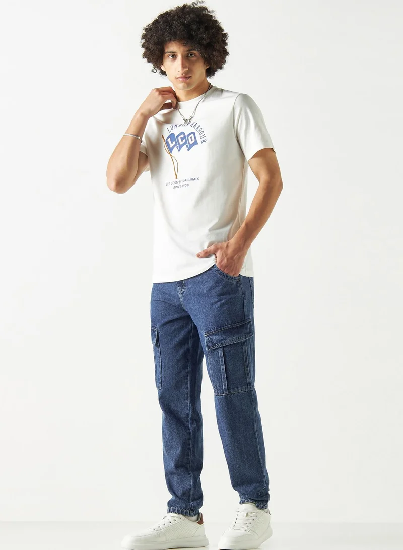 Lee Cooper Graphic Crew Neck T-Shirt