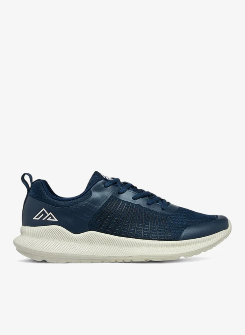 Oaklan by Shoexpress Panelled Lace-Up Sports Shoes