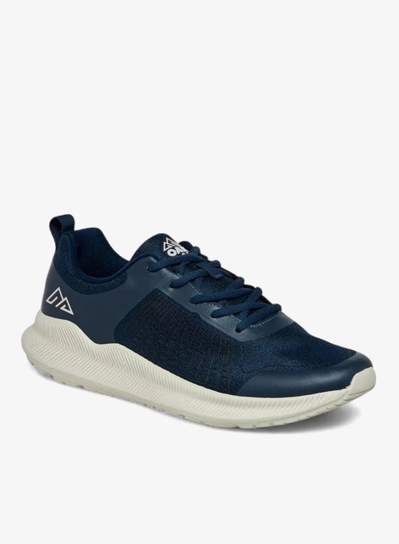 Oaklan by Shoexpress Panelled Lace-Up Sports Shoes