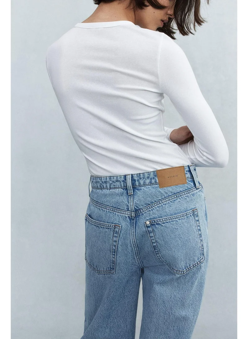 اتش اند ام Wide Ultra High Jeans