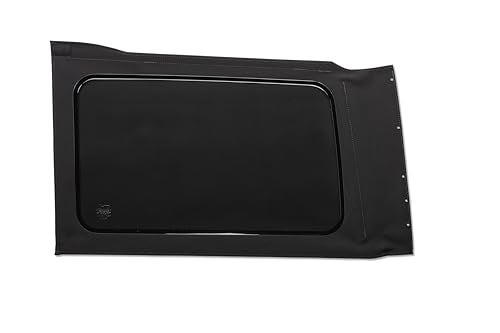 Bestop 5830317 OE JL Replacement Windows  Jeep 2018Current Wrangler JL Quarter Left Hand 4Door Black Twill Tinted - Image 1
